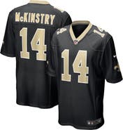 Nike Men's Nike Ga'Quincy McKinstry Black New Orleans Saints  Player Game Jersey