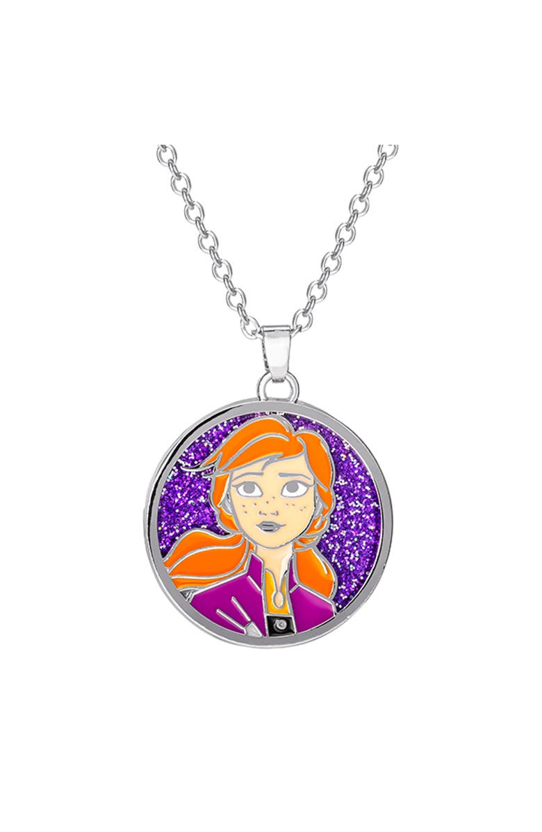 Disney Frozen II Necklace, Frozen Necklace with Anna Pendant Jewelry, Main, color, Multi