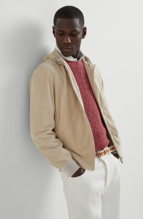 Brunello Cucinelli Sweatshirt With Hood And Zipper