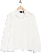 Forgotten Grace Eyelet Button-Up Shirt