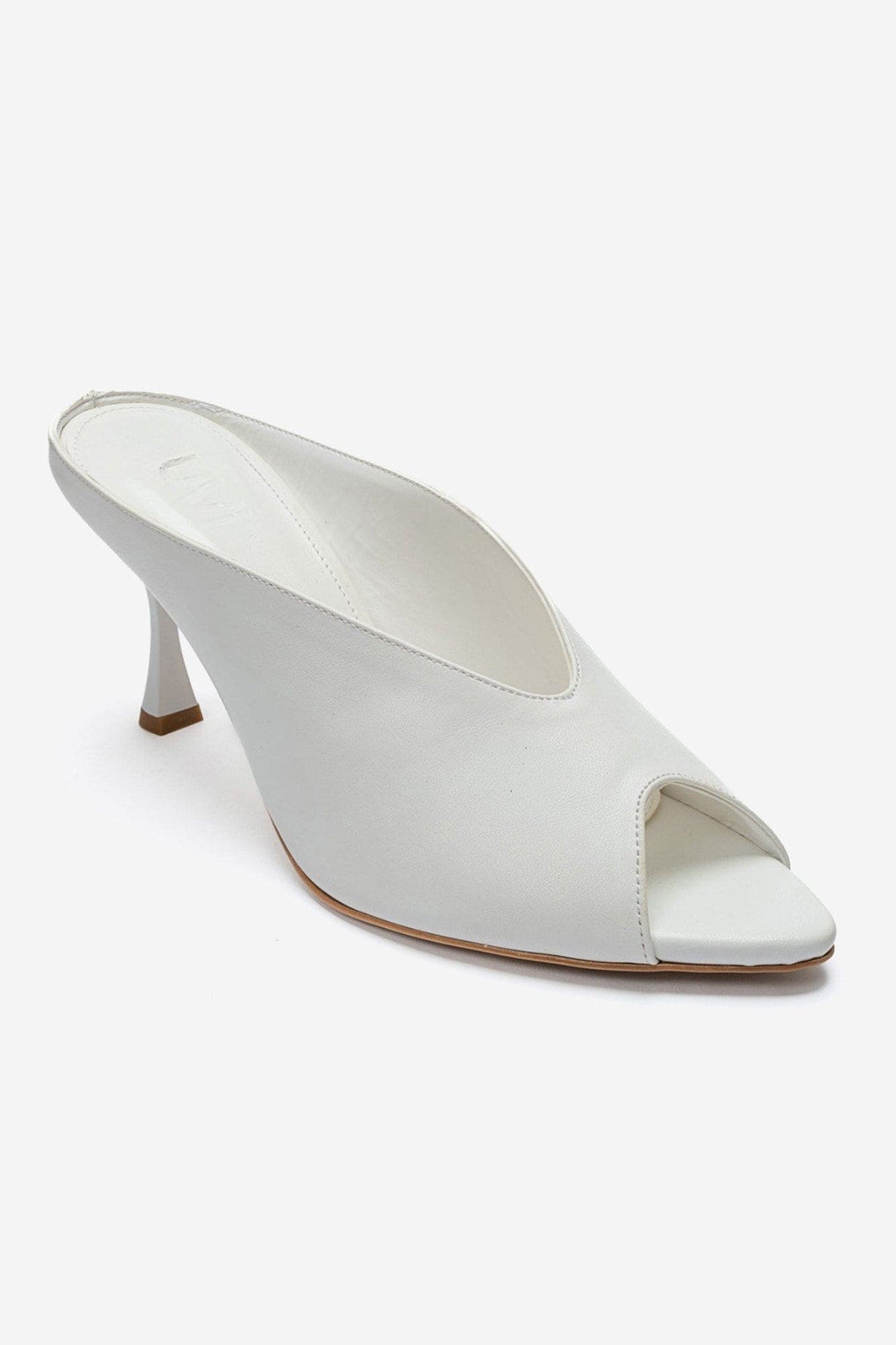 Pelina Stiletto Sandal, Alternate, color, White