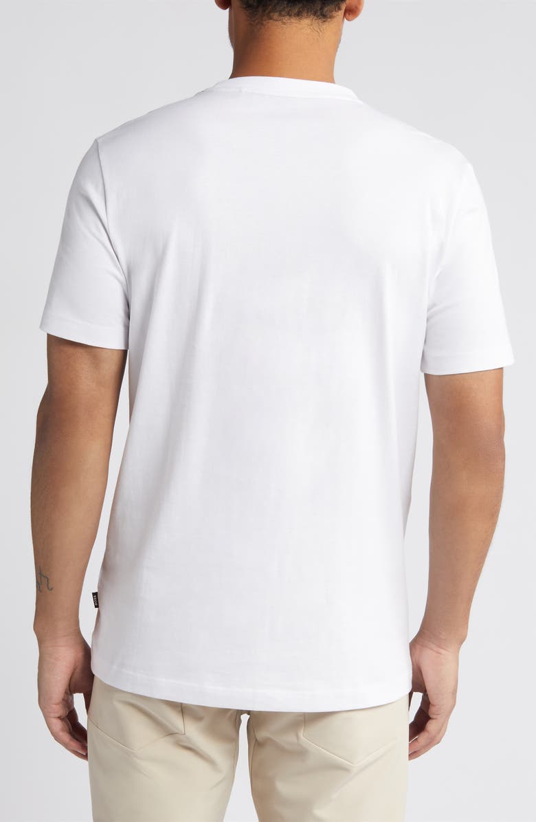 BOSS Tiburt Logo Graphic T-Shirt, Alternate, color, White