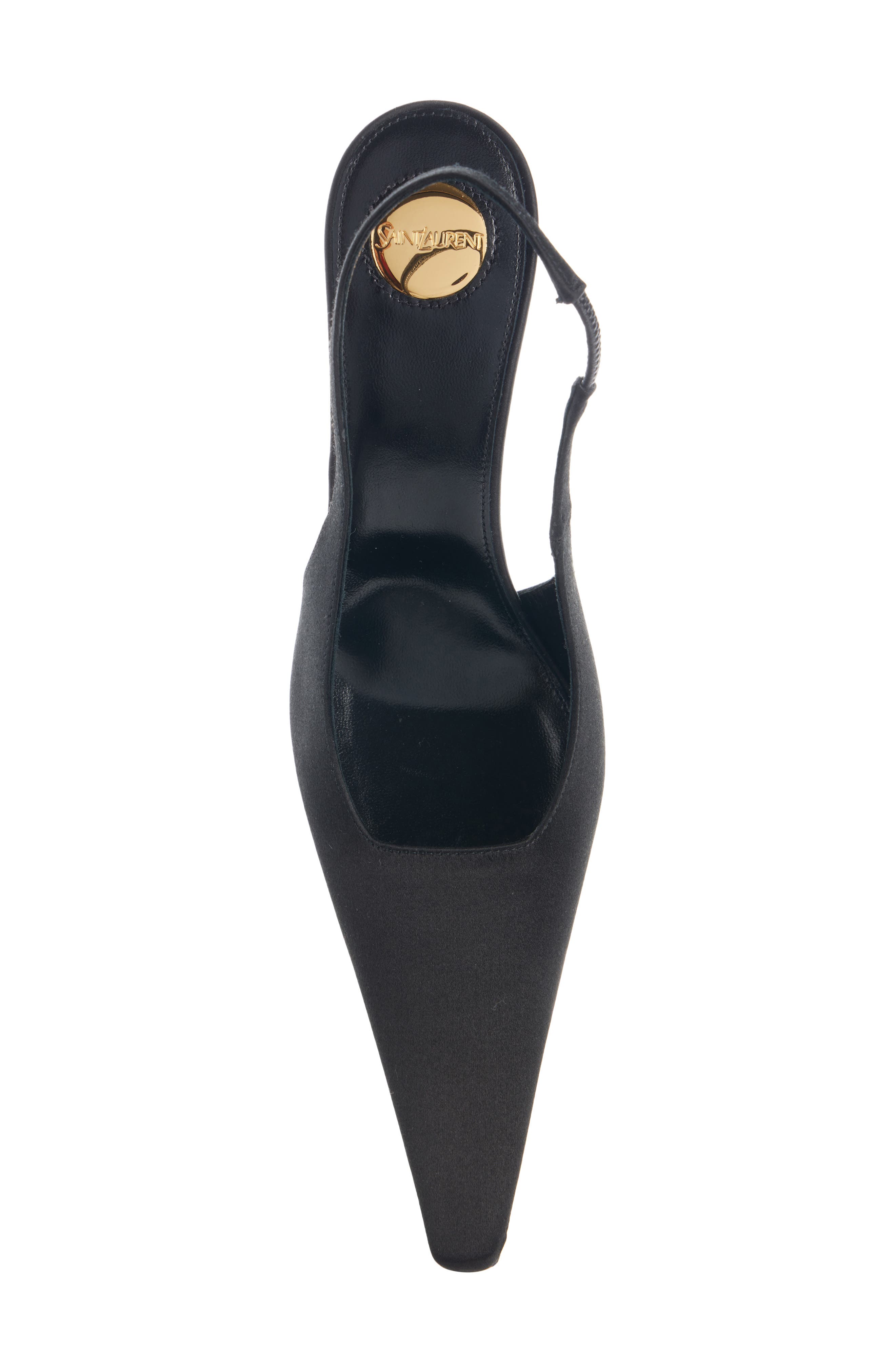 Goya Slingback Pump, Alternate, color, NOIR