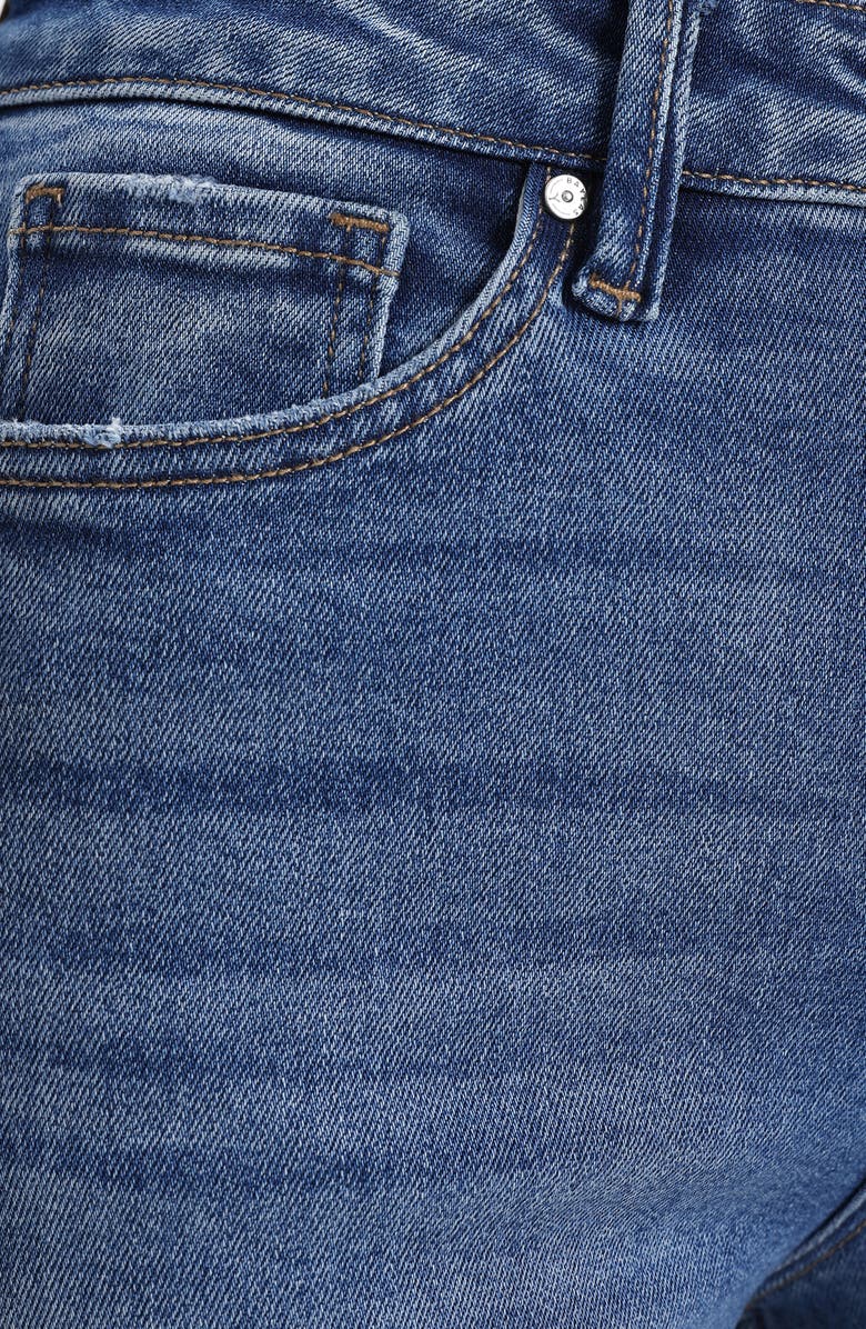 Bayeas High Waist Wide Leg Cargo Jeans, Alternate, color,