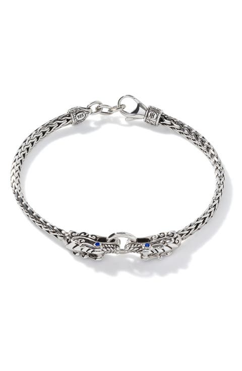 Legends Naga Blue Sapphire Station Bracelet