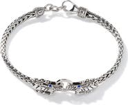 John Hardy Legends Naga Blue Sapphire Station Bracelet