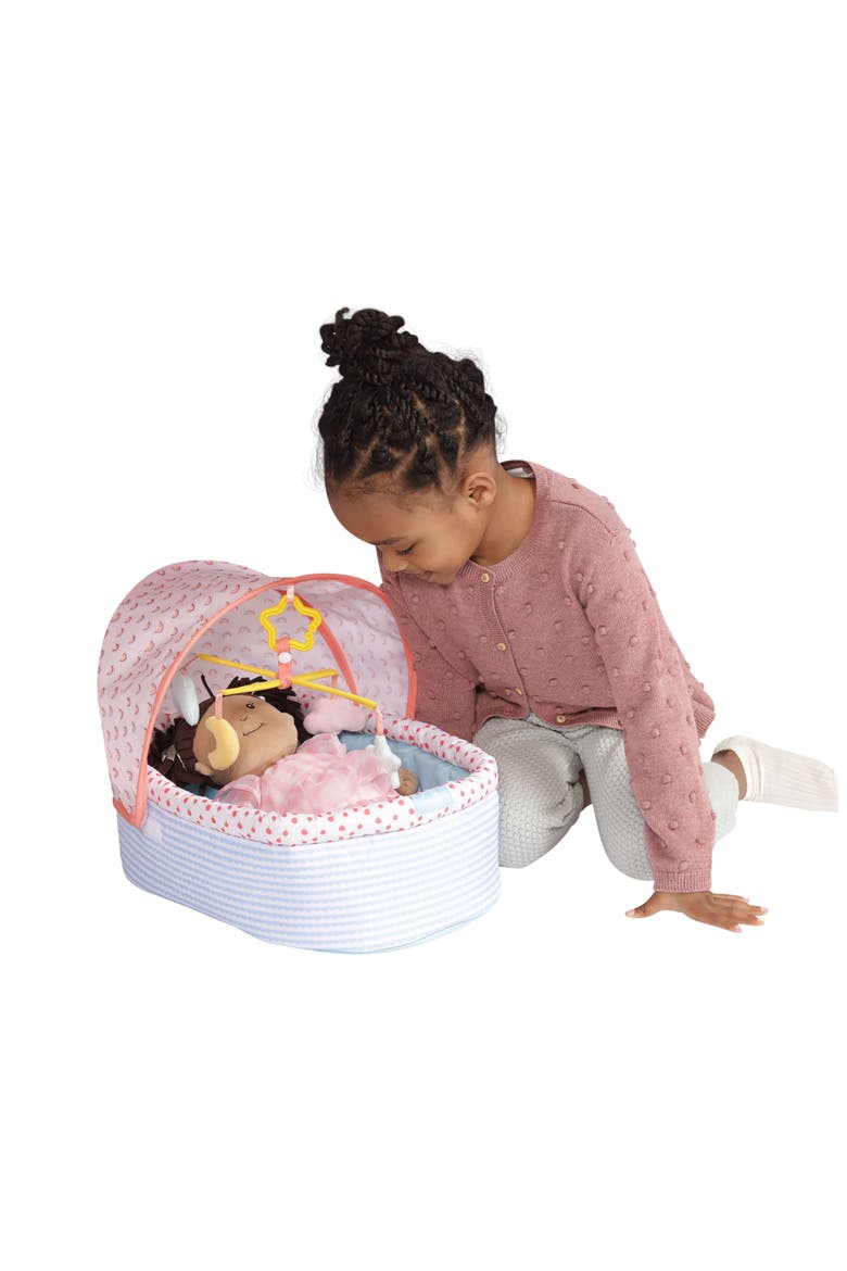 Stella Collection Soft Toy Crib, Alternate, color, MULTI
