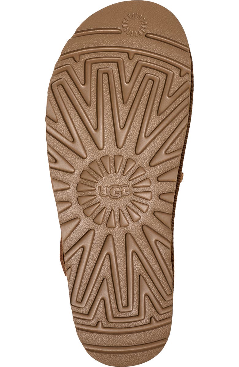UGG<sup>®</sup> Goldenstar Platform Sandal, Alternate, color, Chestnut