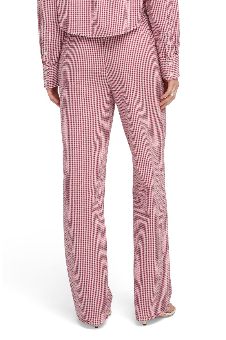 The Everything Straight Leg Pants, Alternate, color, RASPBERRY/ WHITE