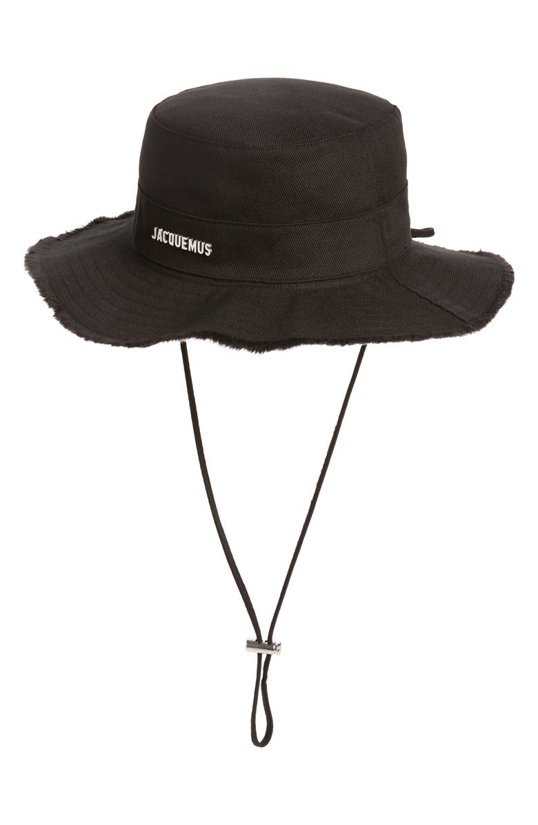 Jacquemus Gender Inclusive Le Bob Artichaut Cotton Twill Bucket Hat, Main, color,