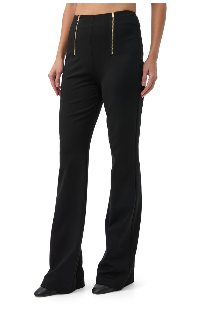 Trina Turk Kiara Ponte Pant, Alternate, color, Black