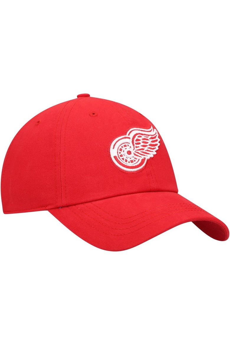 Women's '47 Red Detroit Red Wings Team Miata Clean Up Adjustable Hat, Alternate, color, Red