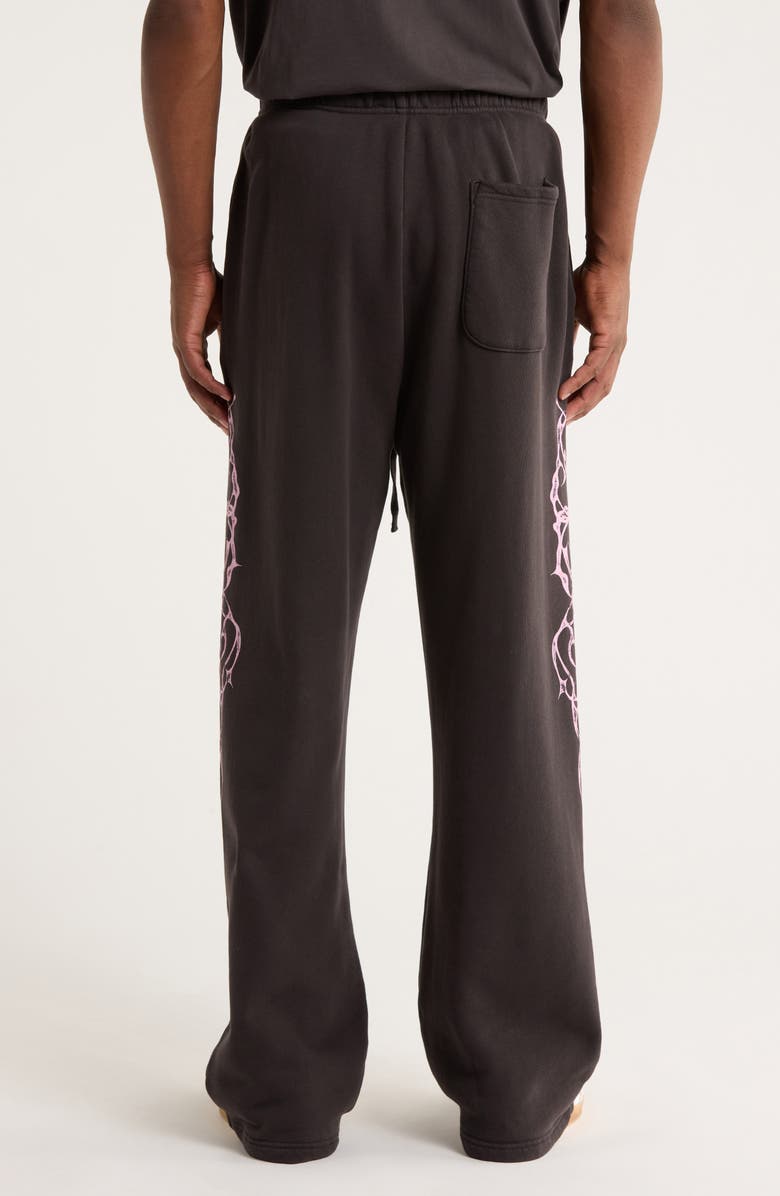 Elwood Linework Organic Cotton Sweatpants, Alternate, color, Vintage Black