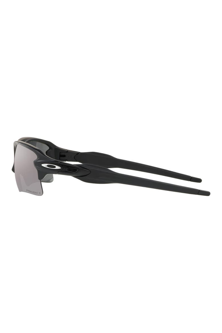 Flak® 2.0 XL 59mm Prizm™ Polarized Wrap Sunglasses, Alternate, color, BLACK / GREY