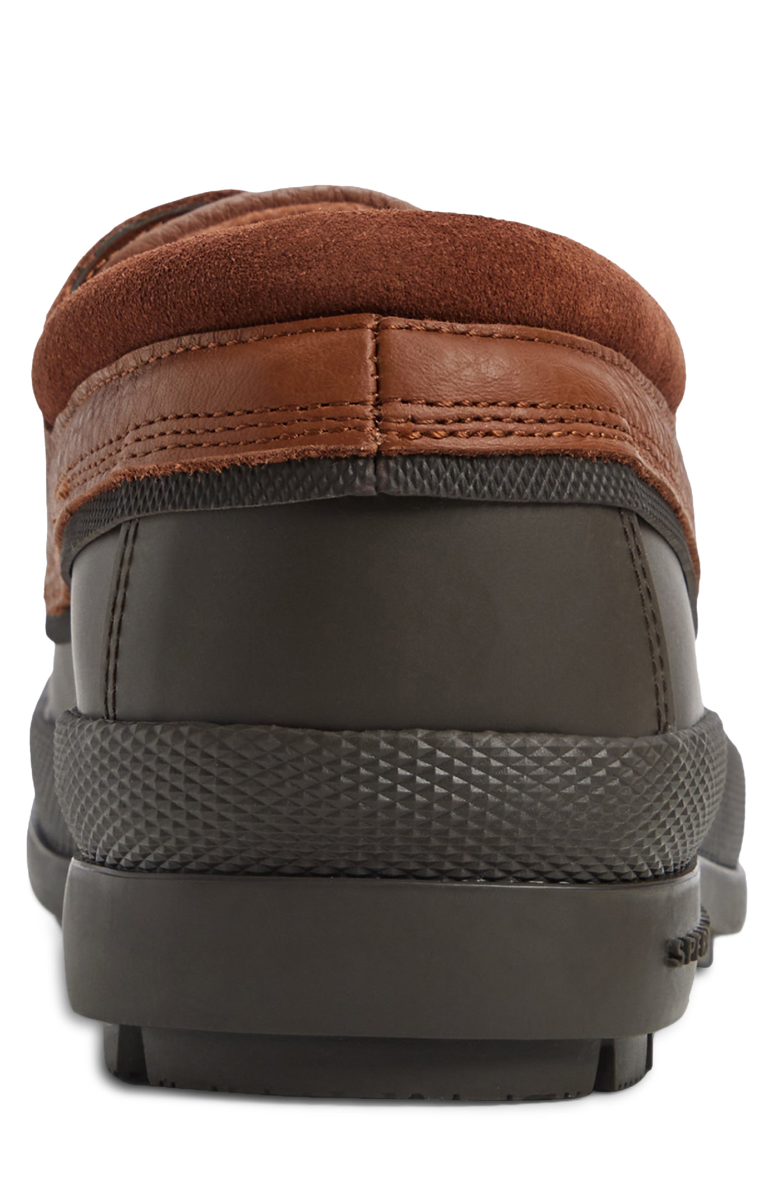 Sperry Coldbay Waterproof 3-Eye Duck Shoe, Alternate, color, Brown