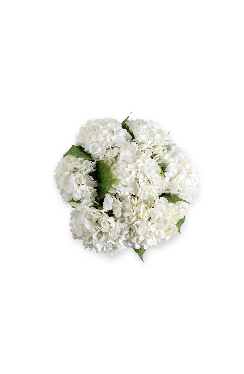 CocoBella Ian RealTouch Hydrangea Arrangement, Alternate, color, Snow