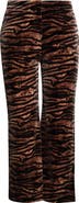 Anne Klein Flare Velvet Pants