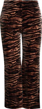 Anne Klein Flare Velvet Pants