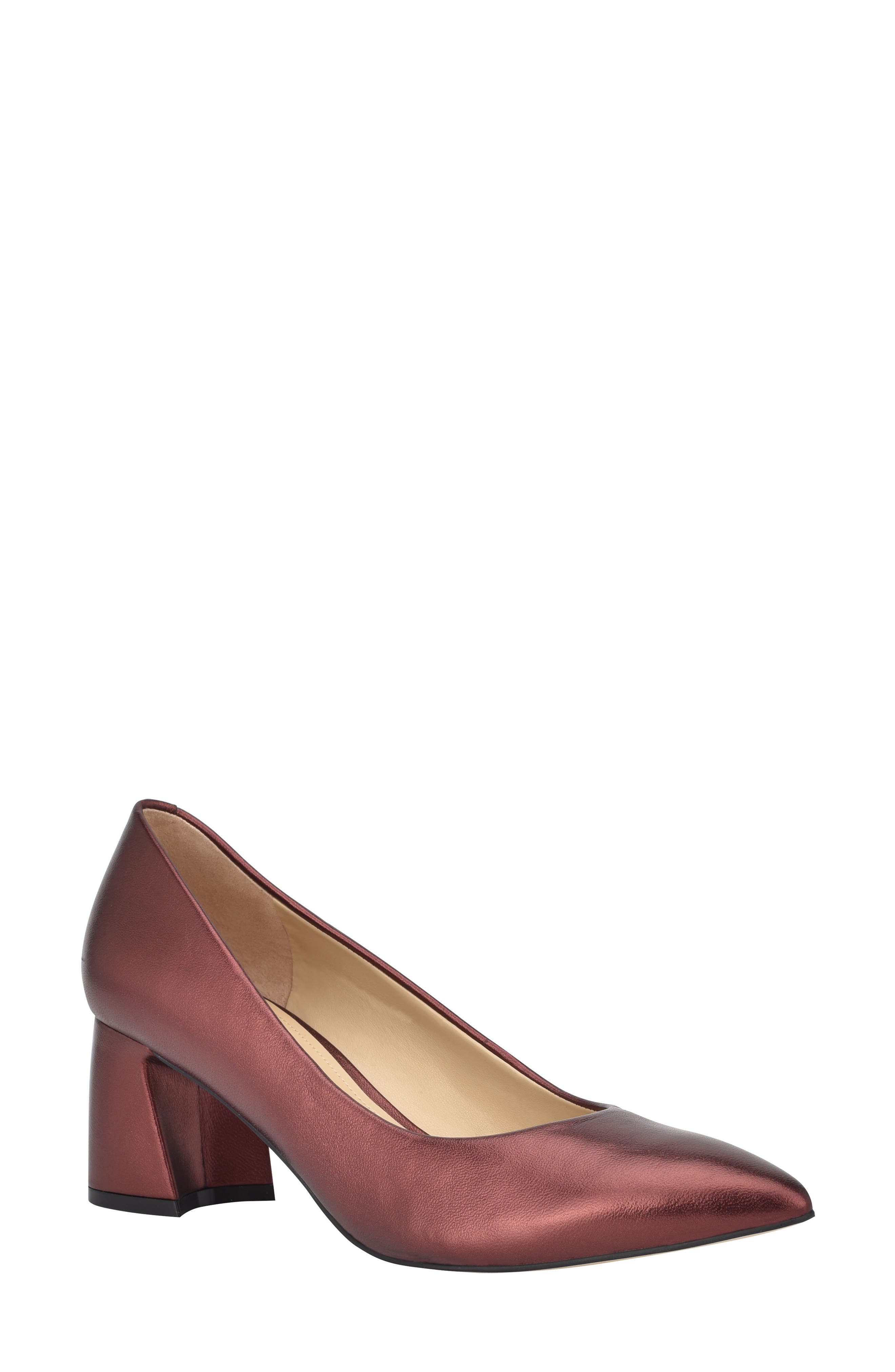 Yulunda Pump, Main, color, BORDEAUX LEATHER