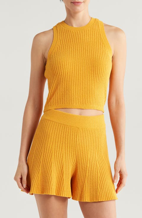 Elaenia Cozy Knit Lite Tank Sweater