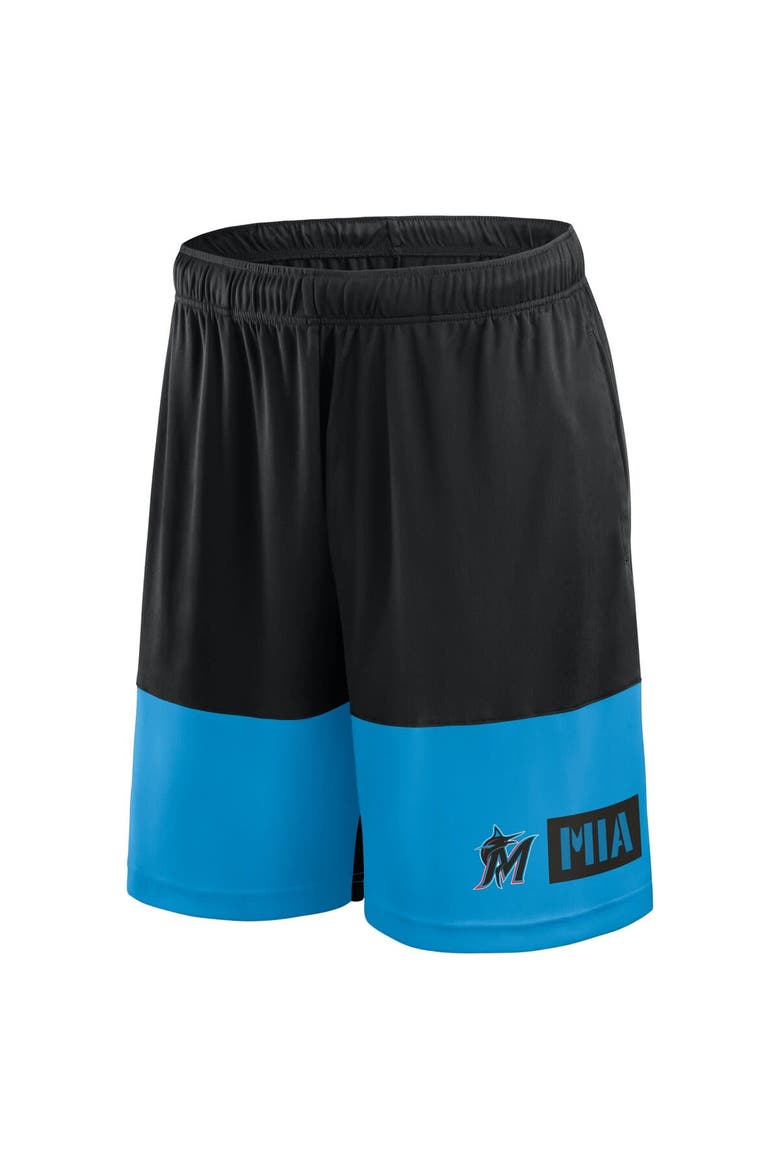 Men's Fanatics Black Miami Marlins Best of the Best Shorts, Alternate, color, Black