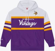 Mitchell & Ness Men's Mitchell & Ness Purple Minnesota Vikings Head Coach Hoodie