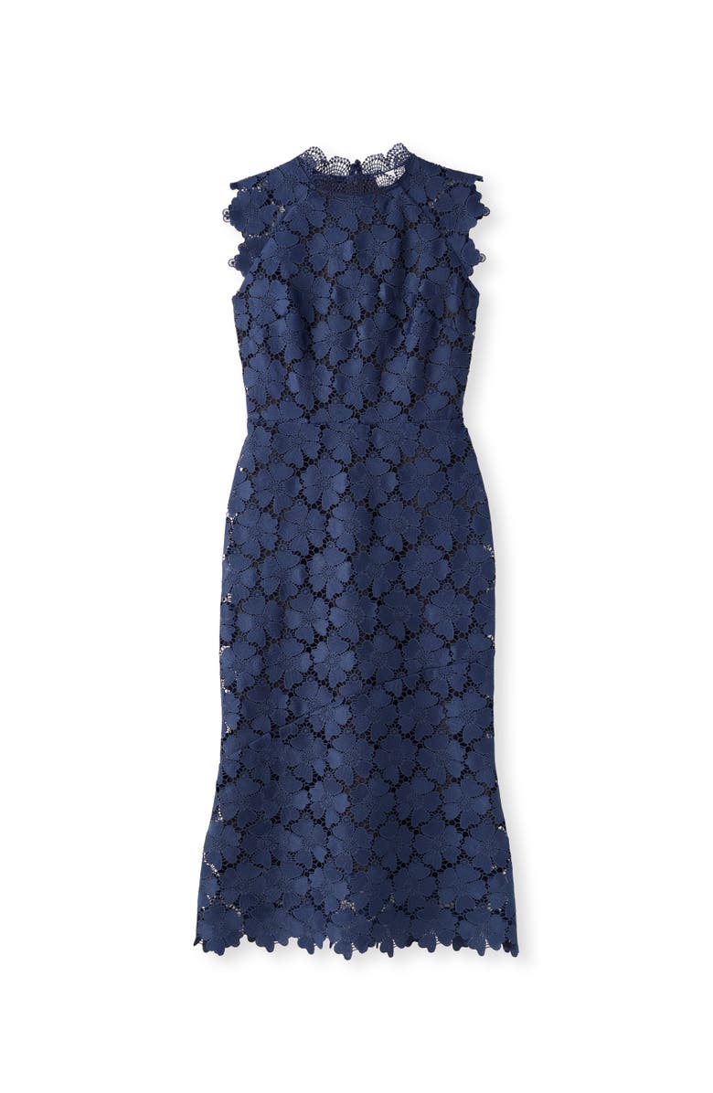 Cartolina Palma Dress, Main, color, Midnight Blue