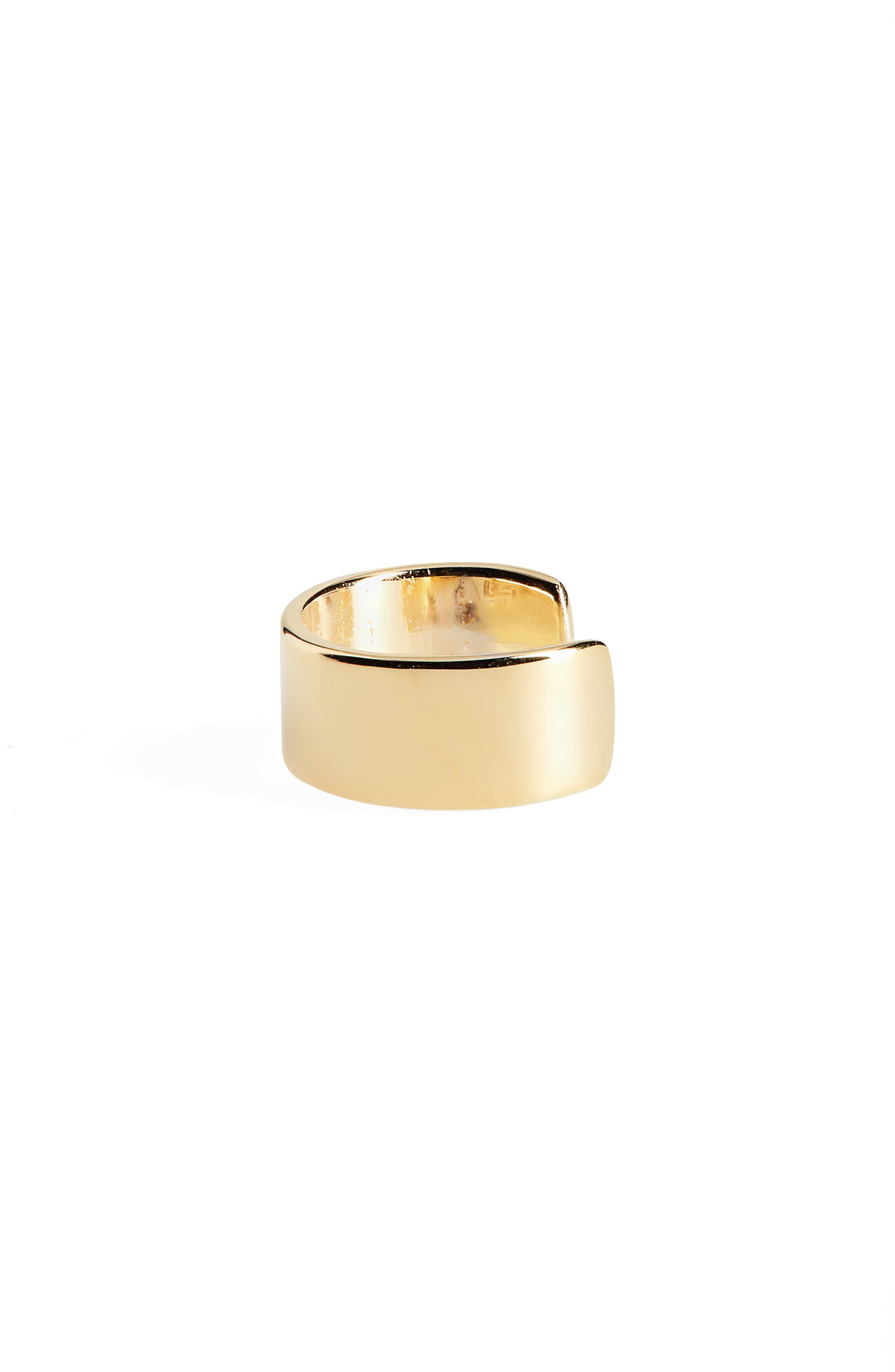 Madewell Vermeil Band Ear Cuff (Women) | Nordstromrack