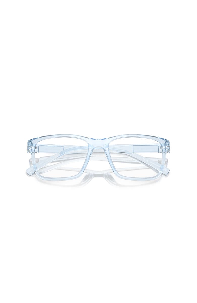 Armani Exchange 54mm Rectangle optical glasses, Alternate, color, Blue
