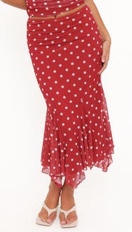 Petal & Pup Tullia Polka Dot Mesh Skirt