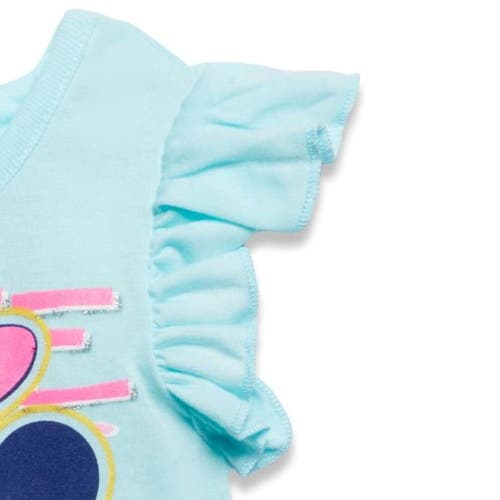 Disney Minnie Mouse Tank Top & French Terry Shorts Set In Blue