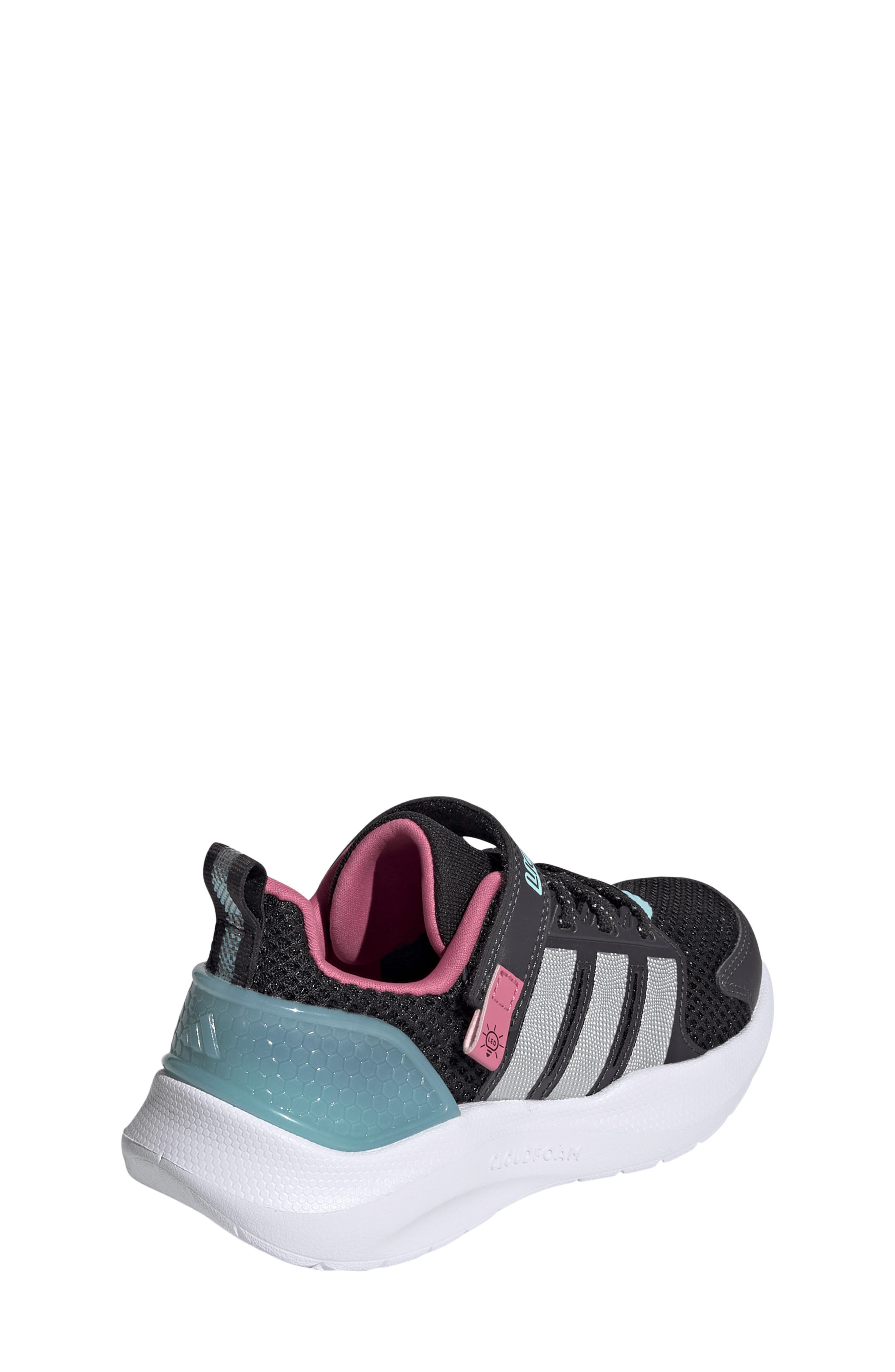 Kids' Lightorama Sneaker, Alternate, color, BLACK/ SILVER/ AURORA BLACK