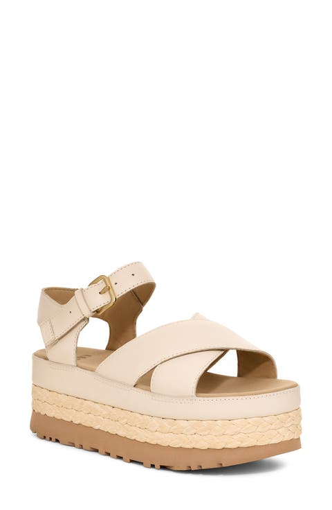 Aubrey Ankle Strap Platform Sandal (Women)