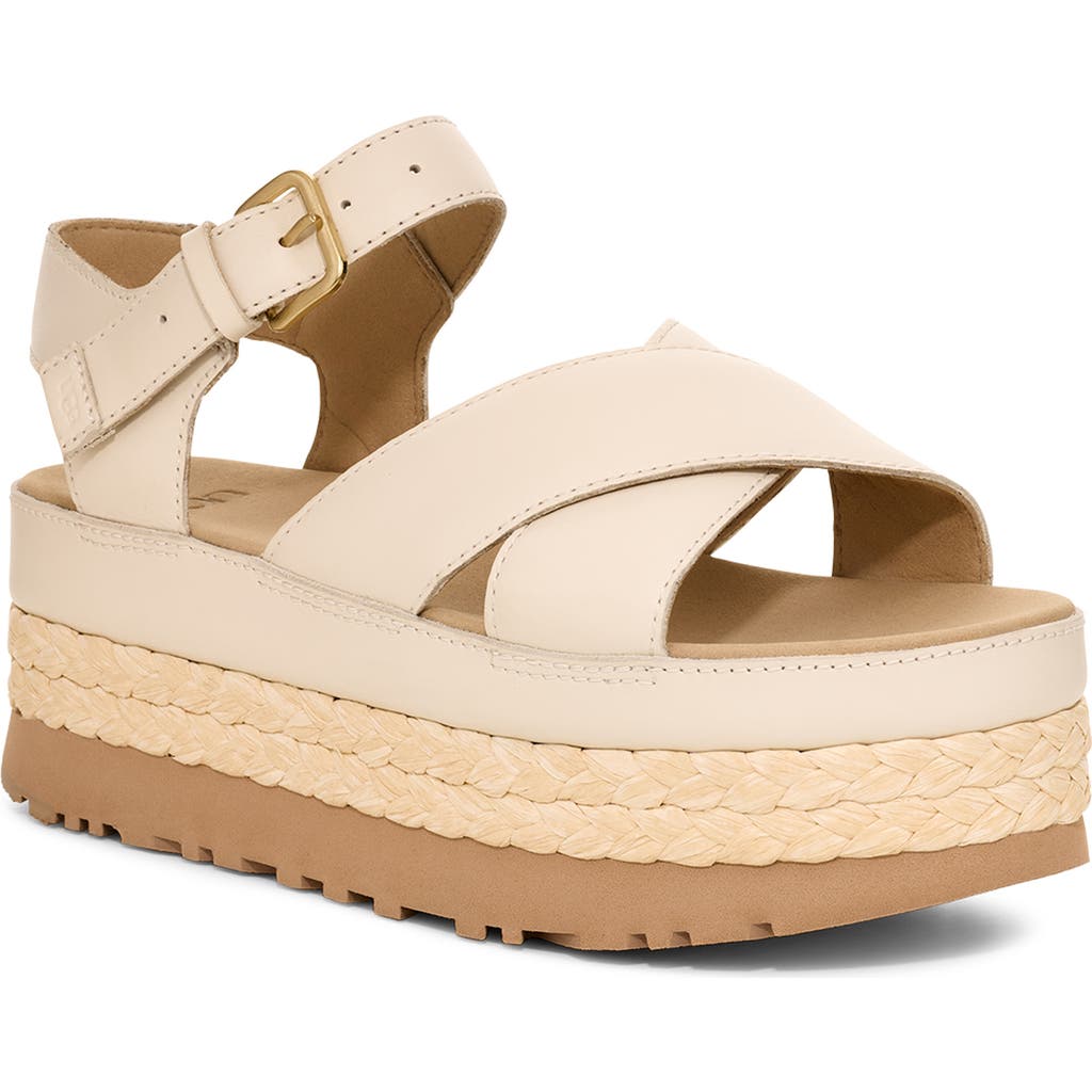 UGG(R) UGG(R) AUBREY ANKLE STRAP PLATFORM SANDAL