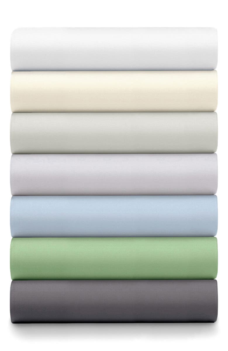 ELLA JAYNE HOME 500 Thread Count Cotton Sateen 4-Piece Sheet Set, Alternate, color, Charcoal