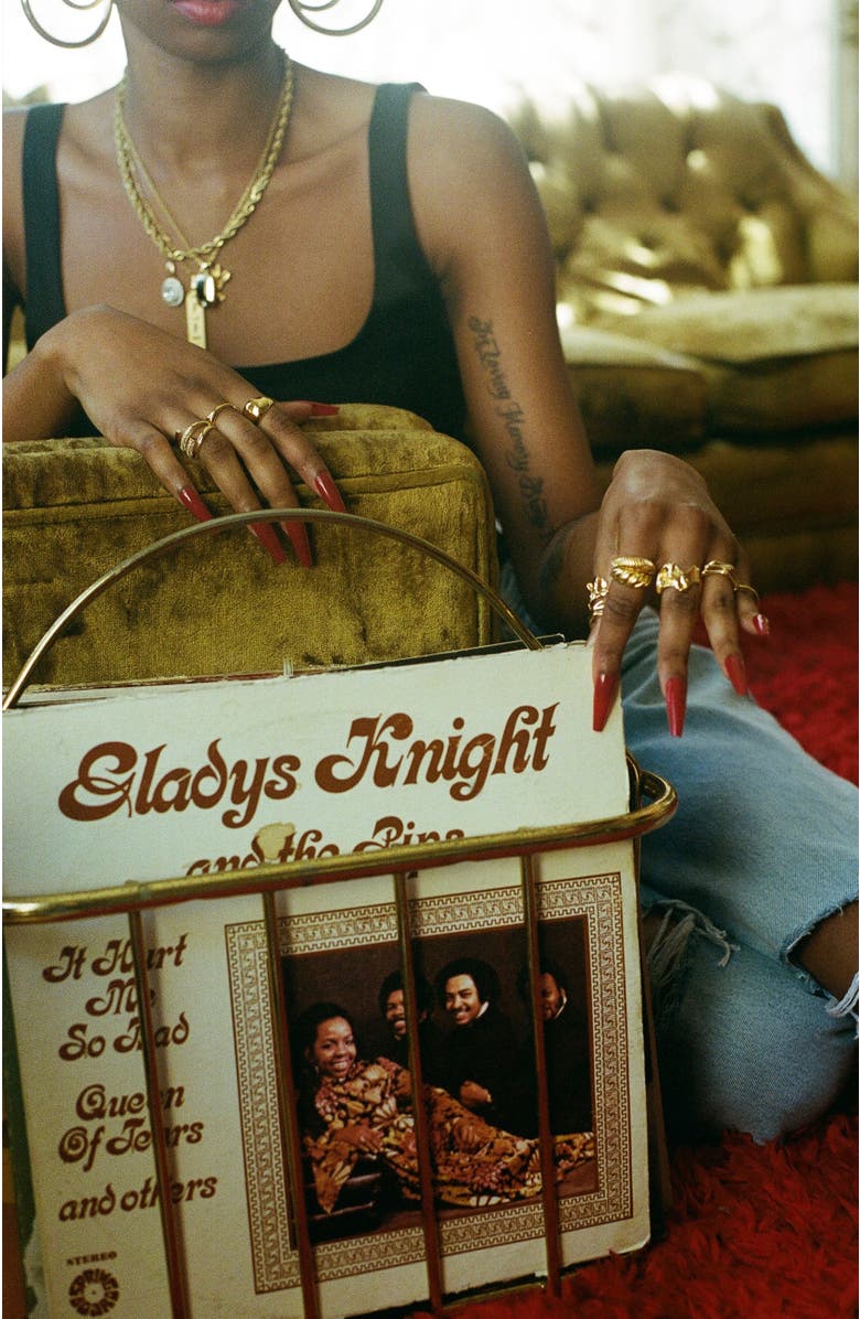 Sucré Couture The Legacy Cartouche x The Vic Styles, Alternate, color, Gold