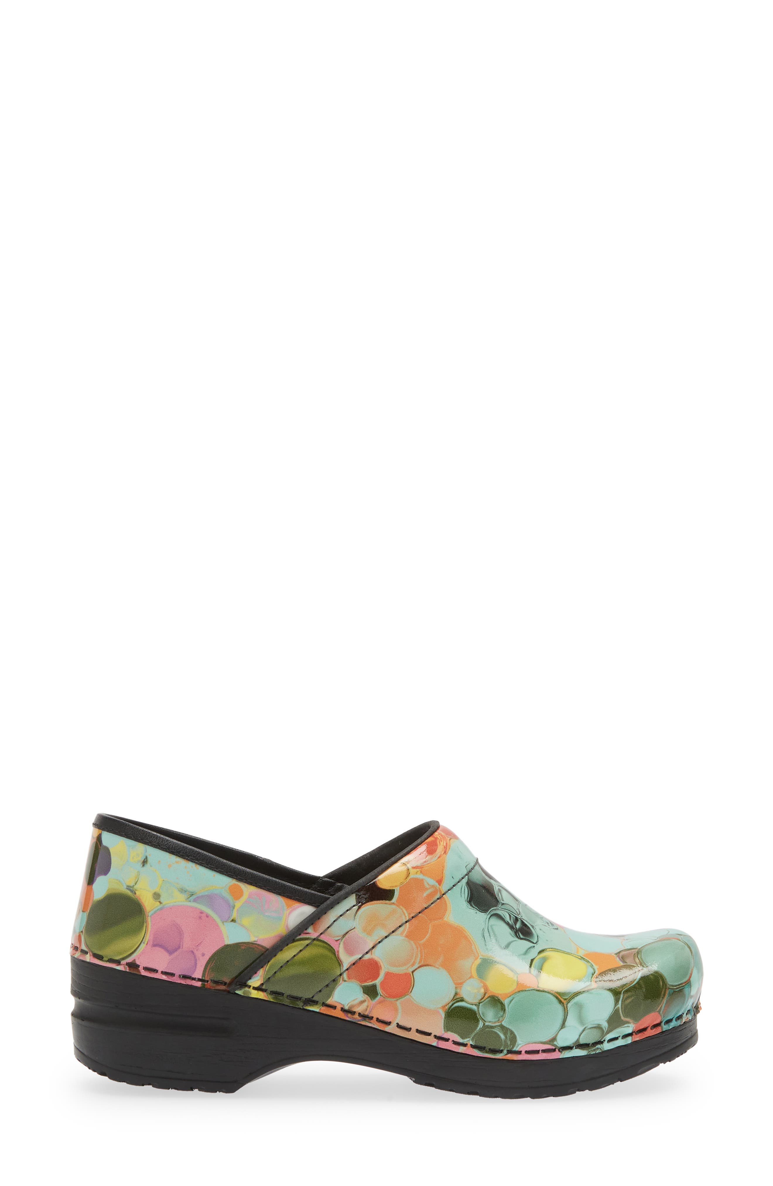 Sanita Restin Clog, Alternate, color, Blue Multi