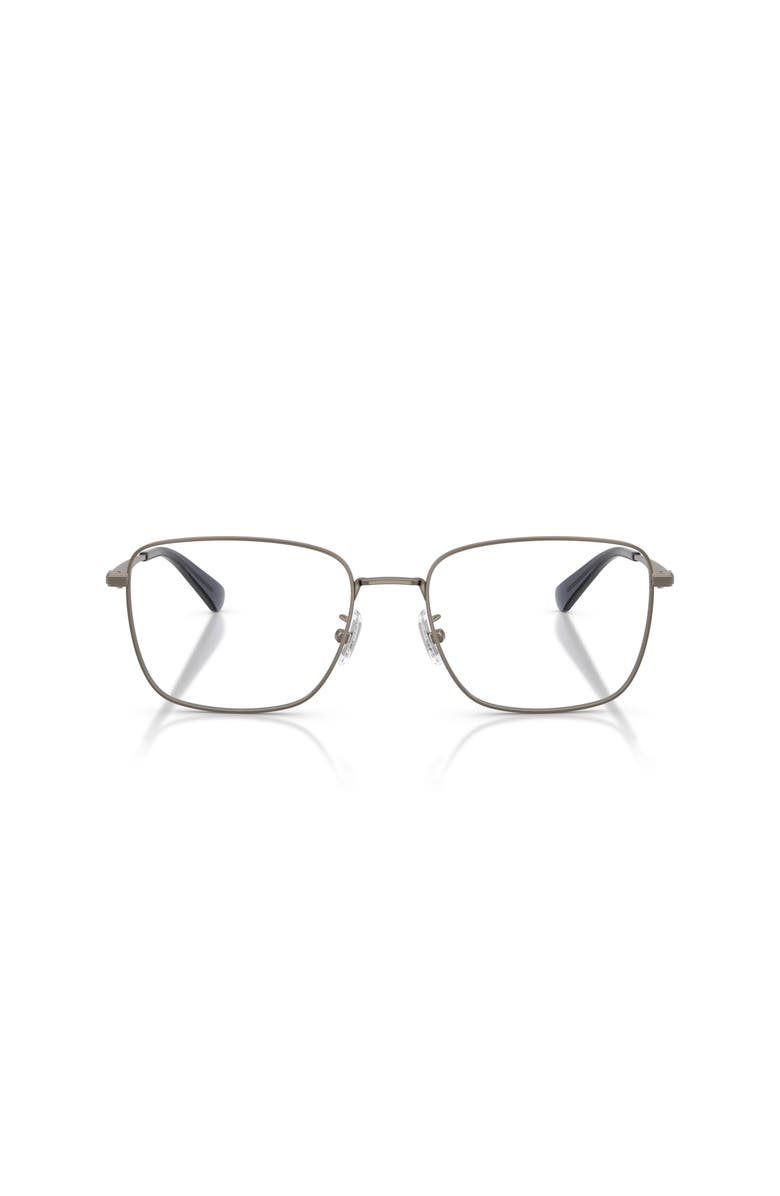 COACH 54mm Square optical glasses, Alternate, color, Grey