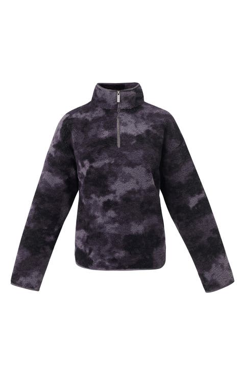 New Plush Fleece Half Zip Jacket