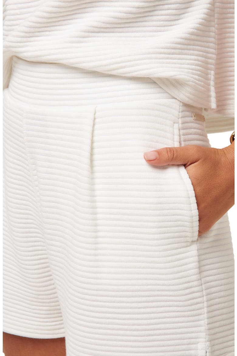 Yacht Me Rib Shorts, Alternate, color, WHITE