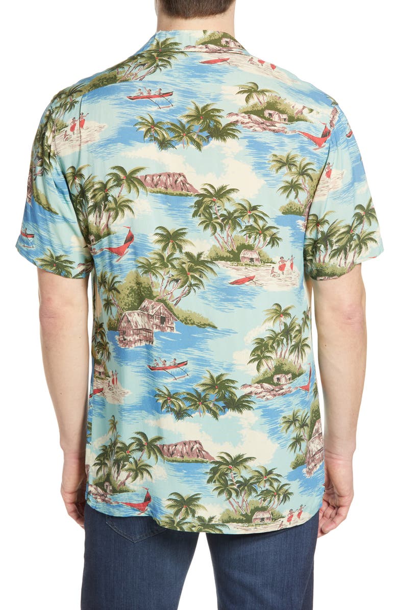 Faherty Regular Fit Camp Shirt, Alternate, color,