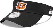 New Era Men's New Era Black Cincinnati Bengals Main Adjustable Visor