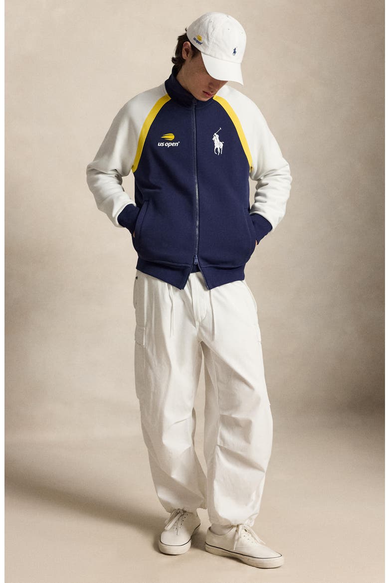 US Open Ball Crew Track Jacket, Alternate, color, BLUE MULTI