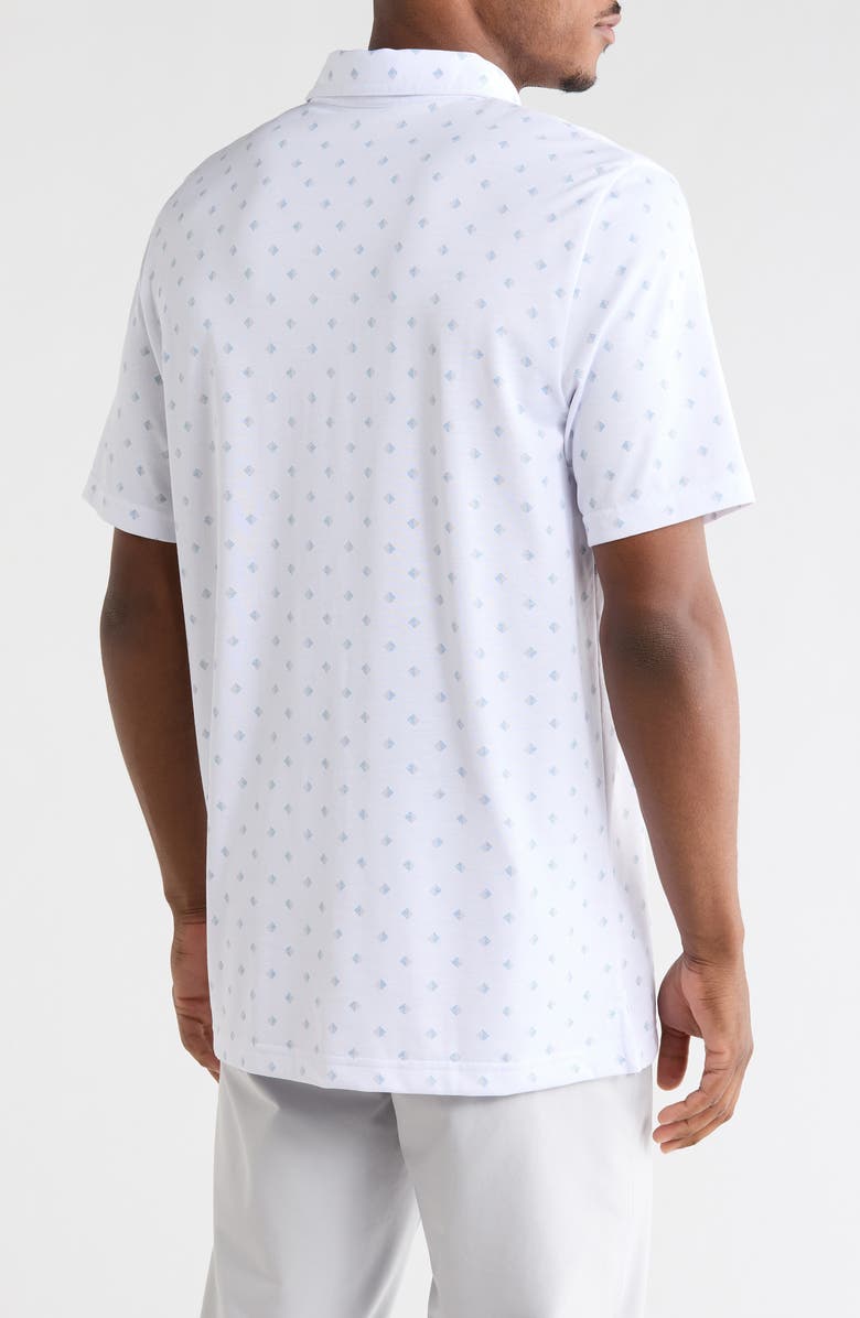 TravisMathew Saturday Night Stay Cotton Blend Polo, Alternate, color, White