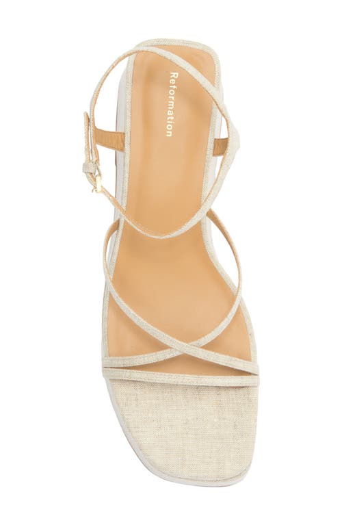 Reformation Zolanda Platform Sandal