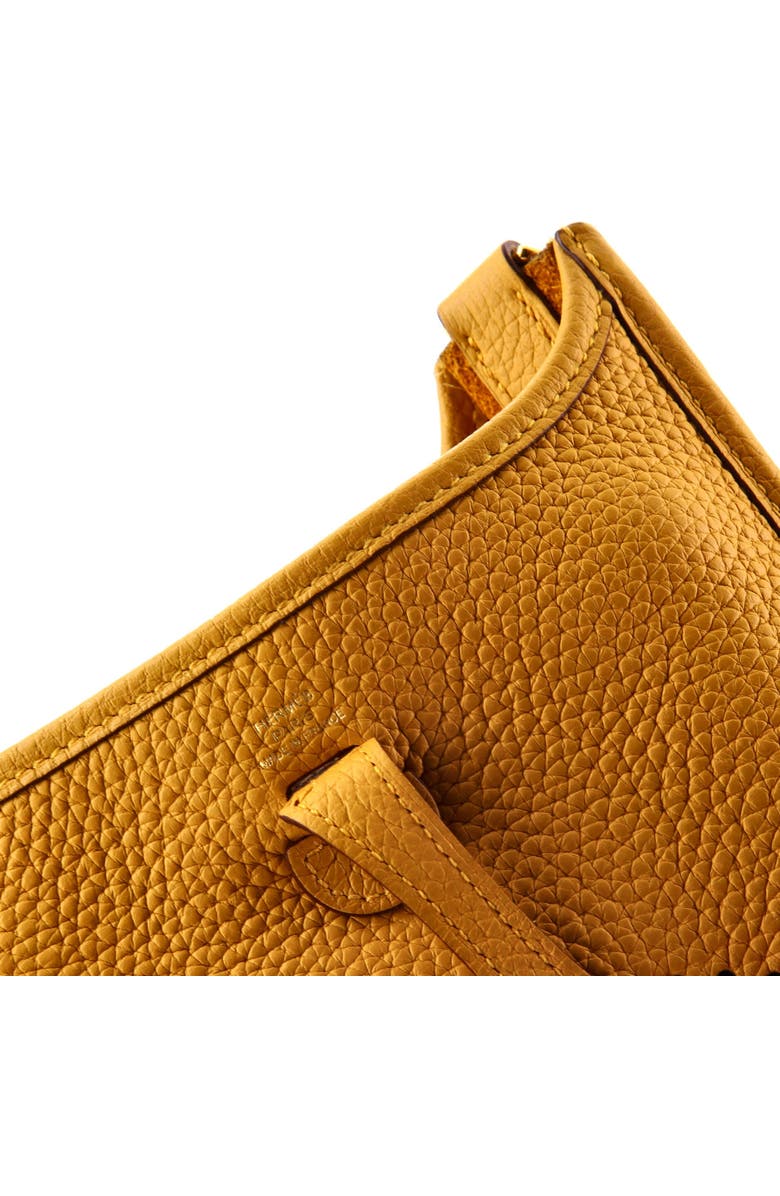 Pre-Owned Hermes Evelyne Bag Gen III Clemence TPM, Alternate, color, Jaune Ambre
