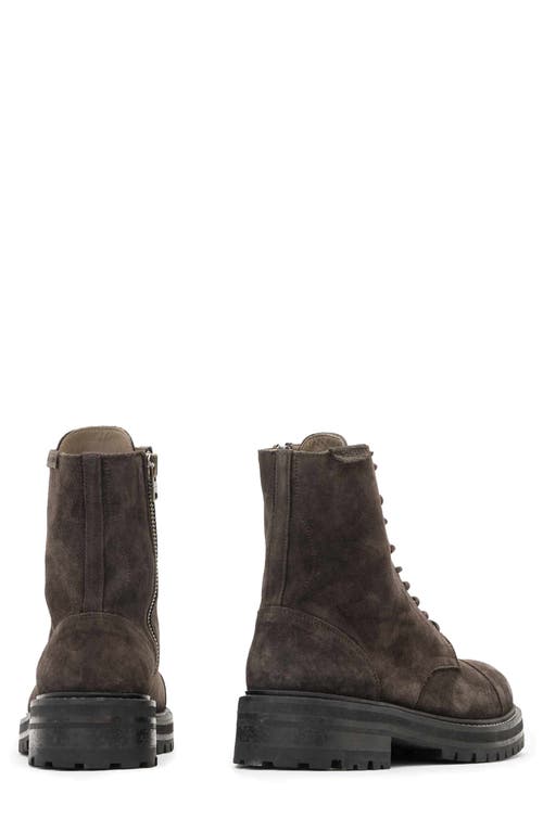 Allsaints Hank Lug Sole Boot In Gray