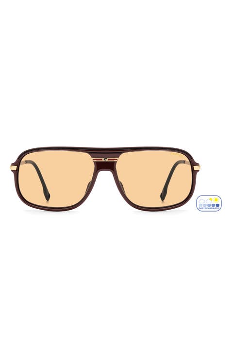 C Sport 62mm Oversize Rectangular Sunglasses