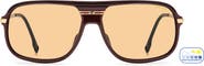 Carrera Eyewear C Sport 62mm Oversize Rectangular Sunglasses