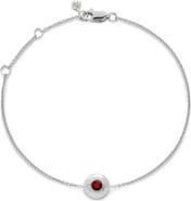 Monica Vinader January Birthstone Chain Bracelet